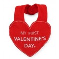 "My First Valentine's Day" Infant Bib